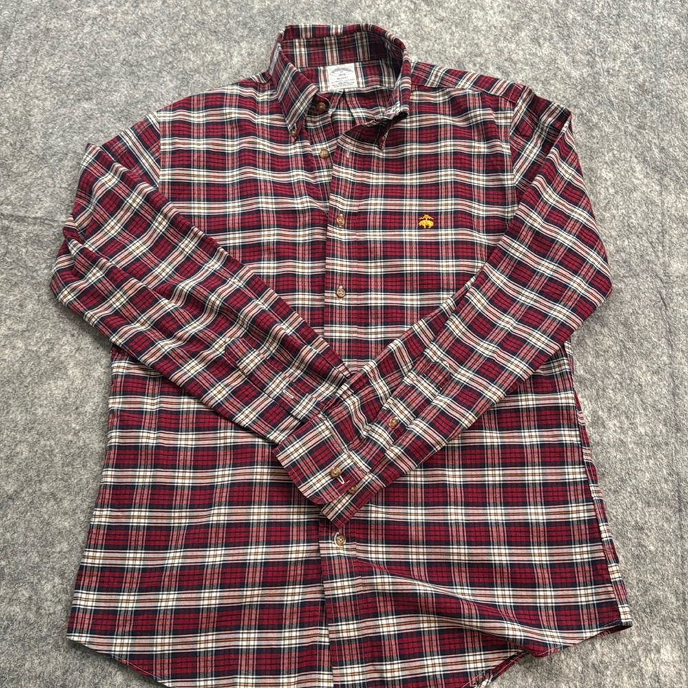 Brooks Brothers plaid Medium 6-0003